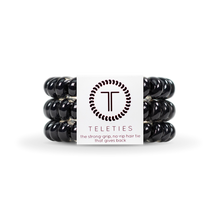 Load image into Gallery viewer, Jet Black Large Hair Ties 
