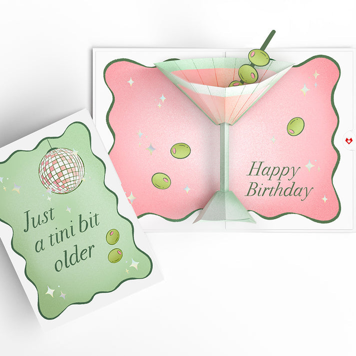 Just a Tini Bit Older Birthday Lovepop Card