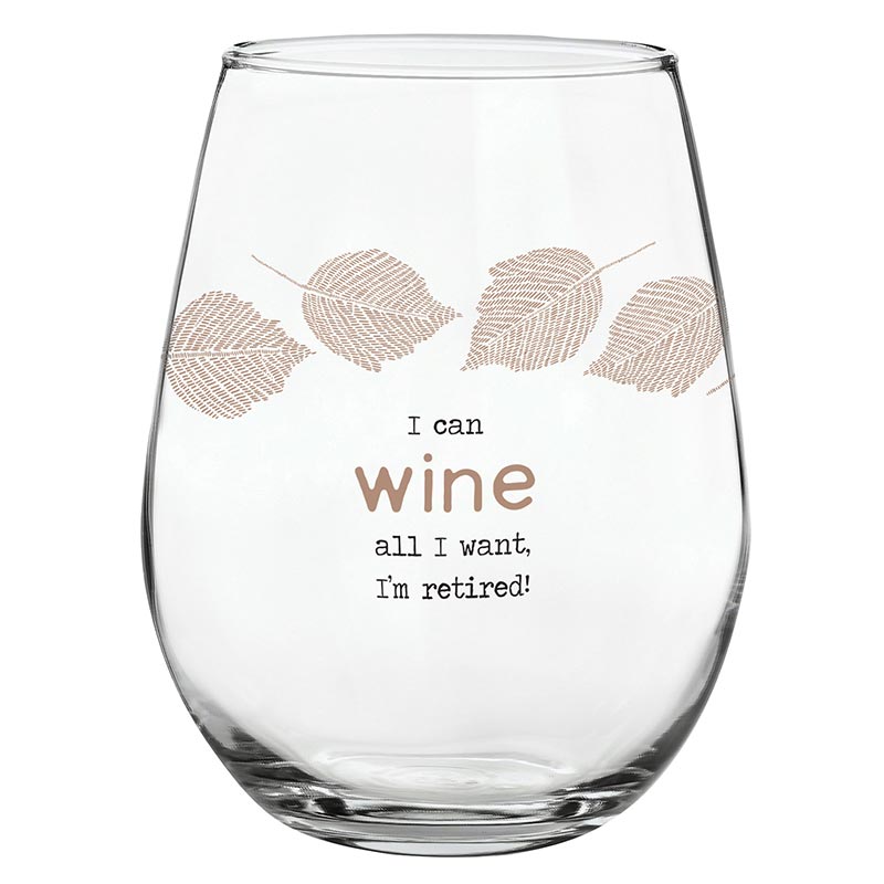 Stemless Wine Glass - Wine, Retired
