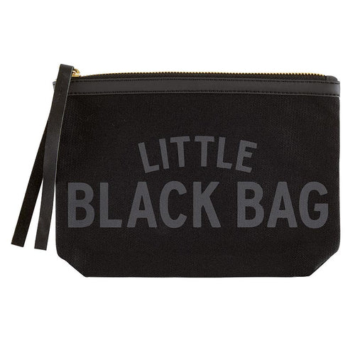 Black Canvas Pouch - Private