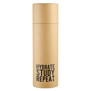 Glass Water Bottle - Hydrate Study Repeat