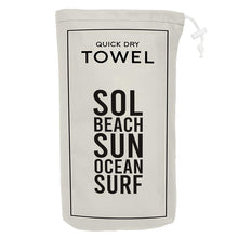 Load image into Gallery viewer, Quick Dry Oversized Beach Towel - Sol Beach Sun
