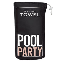 Load image into Gallery viewer, Quick Dry Oversized Beach Towel - Pool Party
