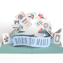 Load image into Gallery viewer, Crack Bam Dot Mahjong Lovepop Card

