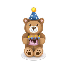Load image into Gallery viewer, Stickerpop™: Birthday Bear (1-Pack)
