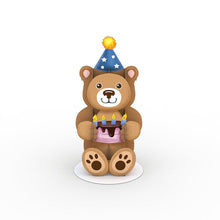 Load image into Gallery viewer, Stickerpop™: Birthday Bear (1-Pack)
