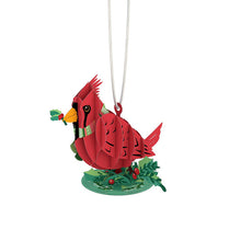 Load image into Gallery viewer, Holiday Cardinal Card with Ornament
