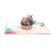 Load image into Gallery viewer, Mother&#39;s Day Basket Lovepop card
