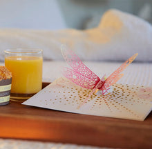 Load image into Gallery viewer, Mother&#39;s Dragonfly Lovepop card
