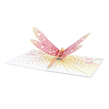 Load image into Gallery viewer, Mother&#39;s Dragonfly Lovepop card
