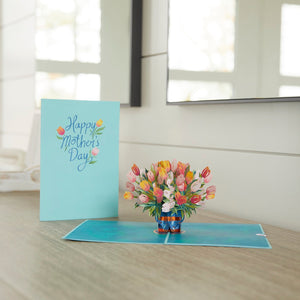 Mother's Day Tulip Lovepop card
