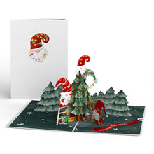 Load image into Gallery viewer, Christmas Gnomes Lovepop Card
