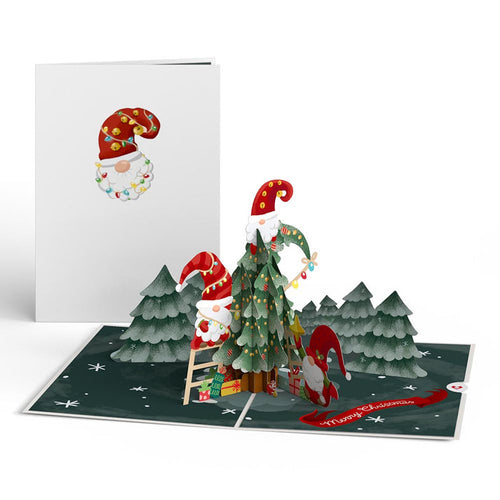 Christmas Gnomes Lovepop Card