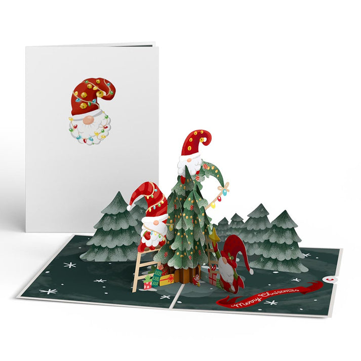 Christmas Gnomes Lovepop Card