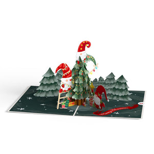 Christmas Gnomes Lovepop Card