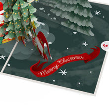 Load image into Gallery viewer, Christmas Gnomes Lovepop Card
