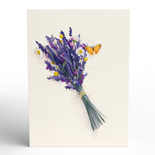 Load image into Gallery viewer, Lavender Bicycle Lovepop Card
