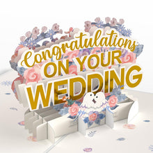 Load image into Gallery viewer, Wedding Congratulations Lovepop Card
