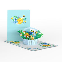 Load image into Gallery viewer, Bee-utiful Flower Patch Lovepop Card

