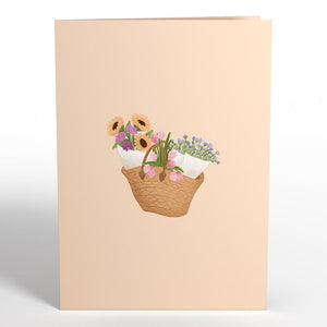 Thinking of You Flower Cart Lovepop Card