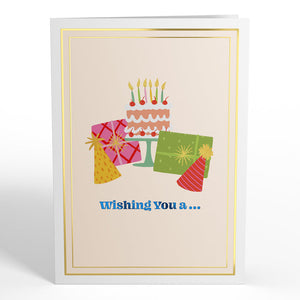Wishing You a Happy Birthday Lovepop Card
