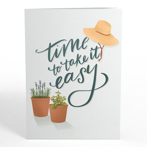 Take It Easy Retirement Lovepop Card