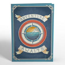 Load image into Gallery viewer, Adventure Awaits Retirement  Lovepop Card
