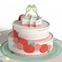 Load image into Gallery viewer, Eat, Drink, and Be Married Lovepop Card
