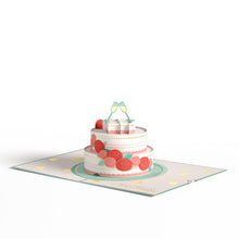 Load image into Gallery viewer, Eat, Drink, and Be Married Lovepop Card
