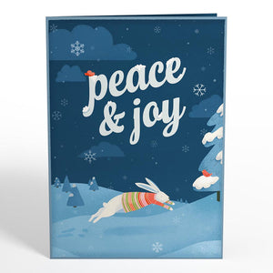 Peace & Joy Woodland Gathering Lovepop Card