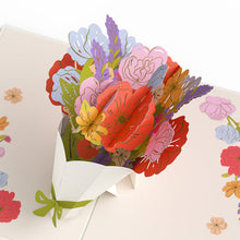 Load image into Gallery viewer, Thanks a Bunch Bouquet Lovepop Card
