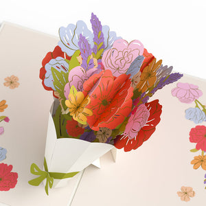 Thanks a Bunch Bouquet Lovepop Card