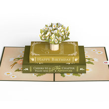 Load image into Gallery viewer, Cheers to a New Chapter Birthday Lovepop Card

