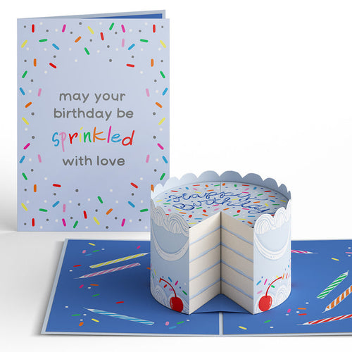Sprinkled with Love Birthday Cake Lovepop Card