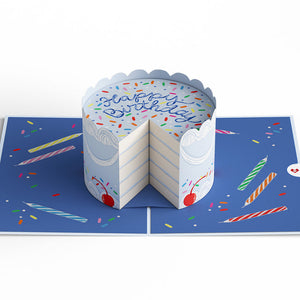 Sprinkled with Love Birthday Cake Lovepop Card