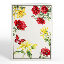 Load image into Gallery viewer, Born to Bloom: June Birth Month Flowers Lovepop card

