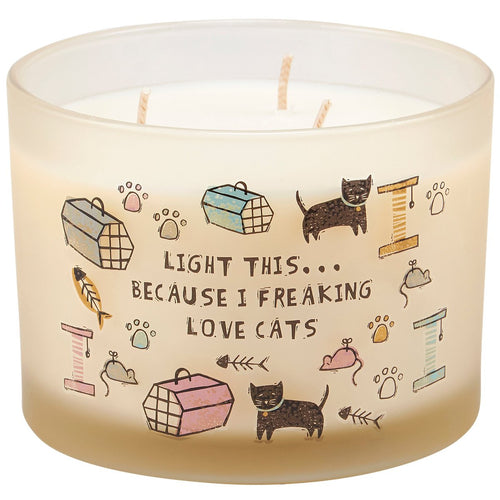 Love Cats Candle