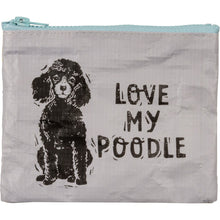 Load image into Gallery viewer, Love My Poodle Zipper Wallet
