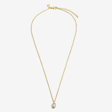 Load image into Gallery viewer, Loved By You Molten Cubic Zirconia Necklace In Gold-Tone Plating
