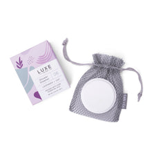 Load image into Gallery viewer, Luxe Lavender + Oat Shower Steamer Fizzy Bomb
