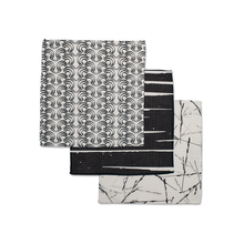 Load image into Gallery viewer, Night Reeds Dishcloth Set of 3 by Geometry
