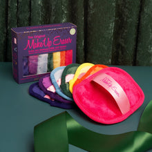 Load image into Gallery viewer, Holidaze 7-Day Set of MakeUp Erasers
