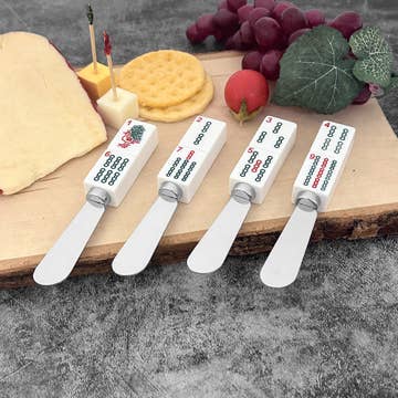 Mahjong Melamine Resin Cheese Spreader - Set of 4