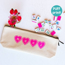 Load image into Gallery viewer, Mahjong Tile Bag | Mahj Puff Print
