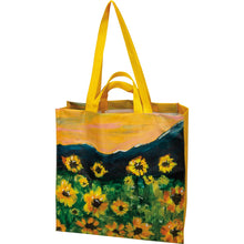 Load image into Gallery viewer, Market Tote - Beautiful Moments Sunflowers
