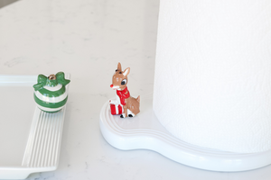 Melamine Paper Towel Holder Pinstripes