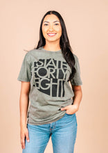 Load image into Gallery viewer, Men&#39;s Crew Neck Classic - Cactus - Moss Stone &amp; Black
