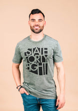 Load image into Gallery viewer, Men&#39;s Crew Neck Classic - Cactus - Moss Stone &amp; Black
