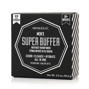 Men's Super Buffer | Black Scrubber- 20+ Washes