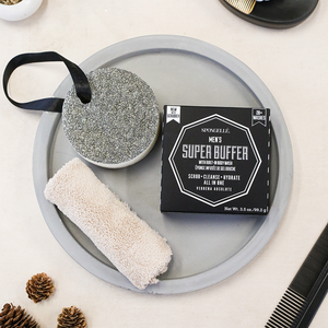 Men's Super Buffer | Black Scrubber- 20+ Washes